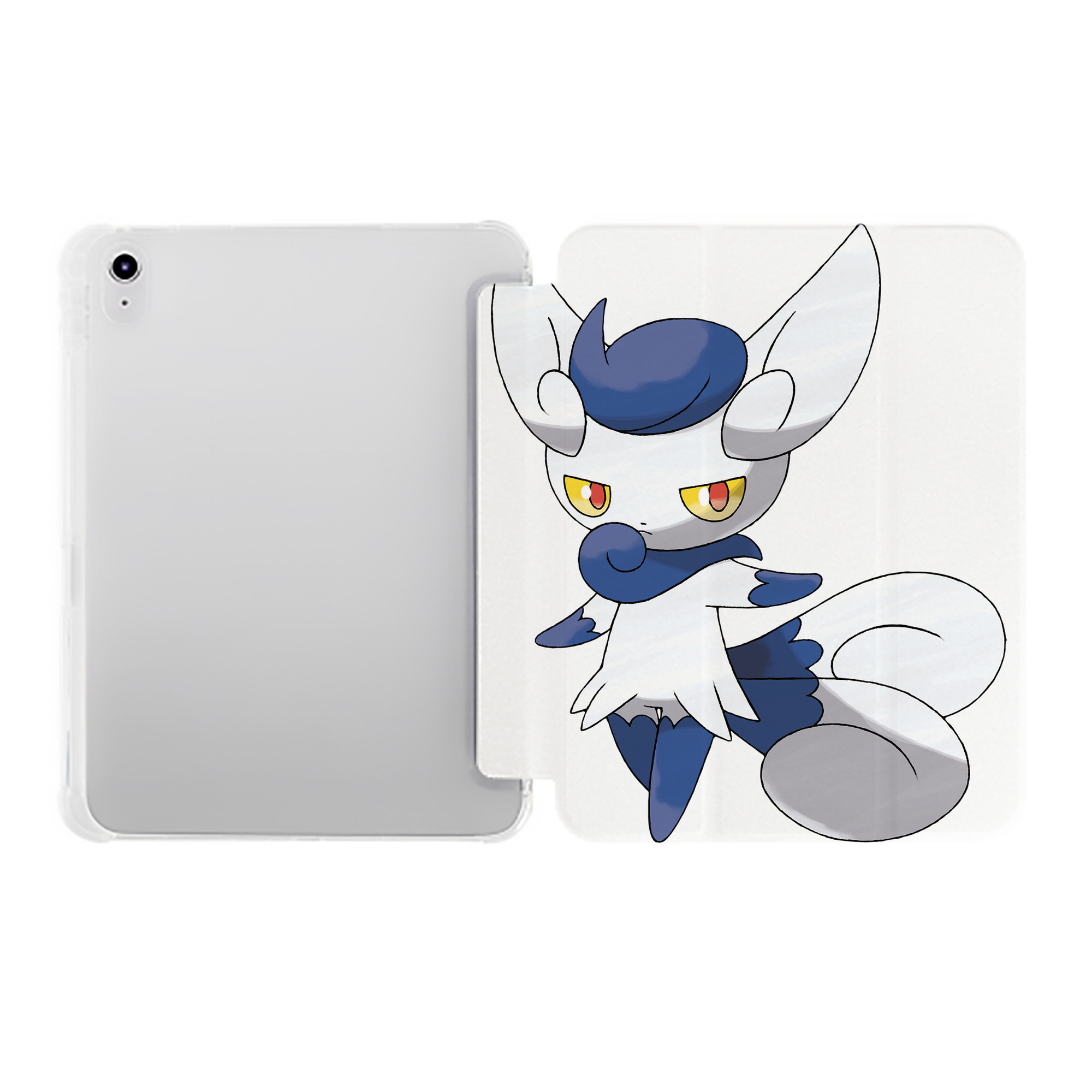 （画像用） ポケットモンスター Pokémon IPad ケース ペン収納付き 三つ折りスタンド PUレザー×シリコン 対応機種9.5/10.5/10.9インチ